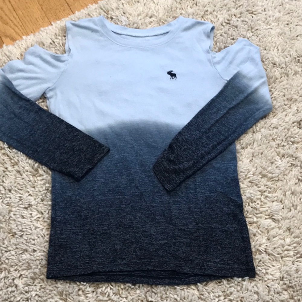Abercrombie kids ombré cold shoulder